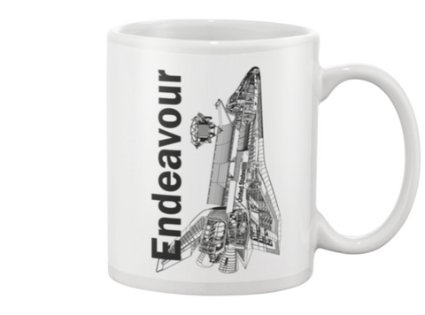 Endeavour Space Shuttle Coffee Mug - Shuttlewear